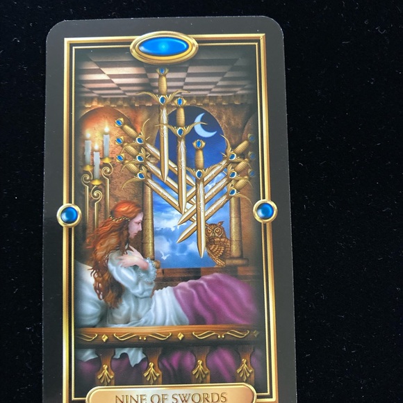 The Guilded Tarot by Barbara Moore Artwork-Ciro Marchetti #78 cards & guidebook - Picture 13 of 14